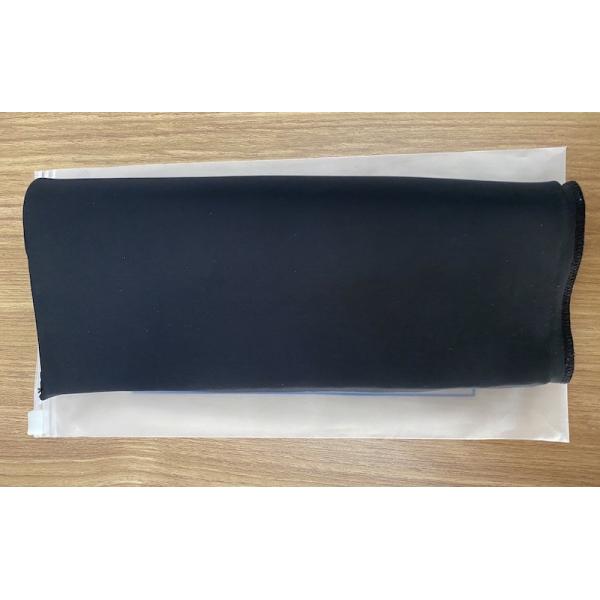 25x11CM Custom Sport Polyacrylamide Cool Gel Ice Sleeve Reusable Black Spandex Lycra
