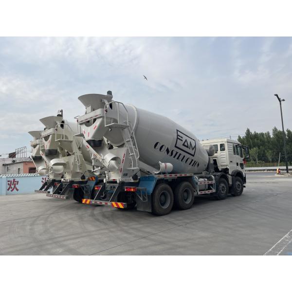Sinotruck Howo Used Concrete Mixer Truck 8×4 Drive Mode 12m³ Tanker