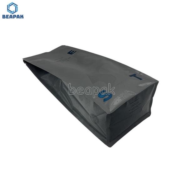 Valve Sealed Aluminum Foil Flat Bottom 1kg Coffee Bags