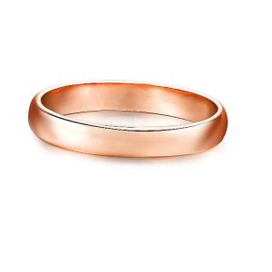 Hot Sale 18K Rose Gold Couple Rings For Women Men Gift (GDR004)