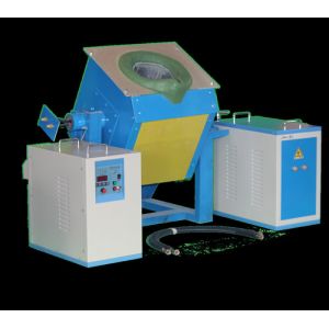 China Iron Steel Copper Aluminum Melting Electric Induction Furnace 110kw on sale