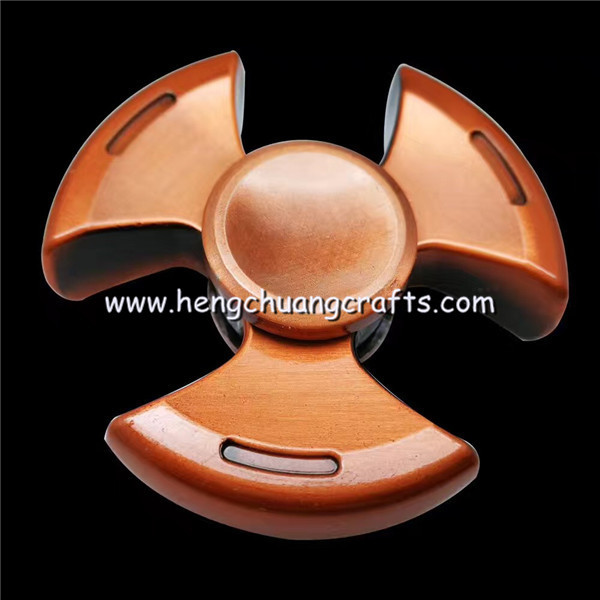 Children Finger Spiral Bearing Fidget Desk Toy Hydro Gear Tri-Spinner Bat Spinners Ring Hand Spinner
