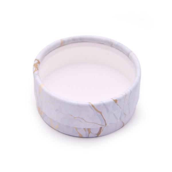 Round Transparent Window Eyelash Packaging Box With Lid And Bottom