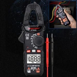 Auto Range 200A Digital Multimeter With Clamp Meter