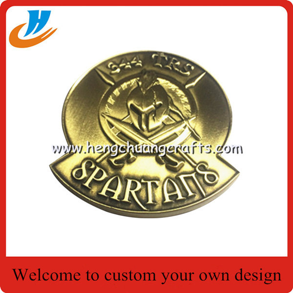 Custom wholesale coins, metal coins with different design and plated