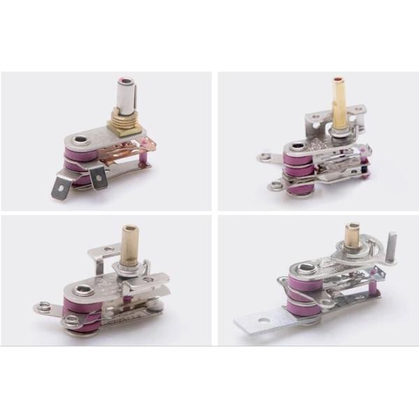 Zy9 AC250V 10A electric steam iron thermostats adjust parts kst 207 bimetal kst thermostat
