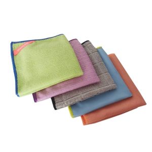 Microfiber Cleaning Cloth Set Household Cleaning Dusting Bathroom Kitchen Cars
