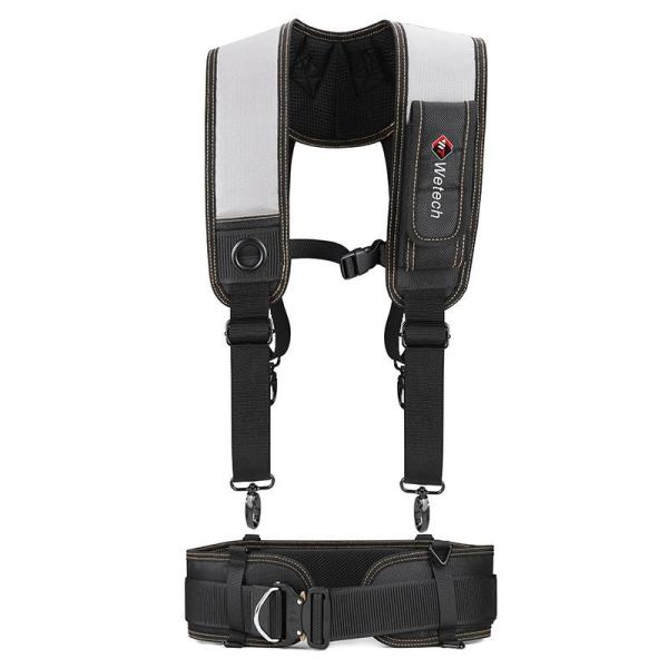 Quick Release Dual Straps Padded Pressure Relief Shoulder Straps Tool Bag