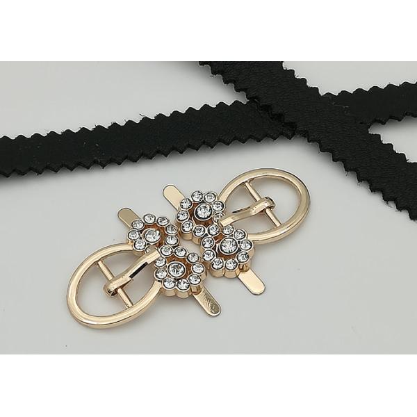 Owl Shaped Metal Shoe Buckles With One Pin Corrosion Resistance Delicate