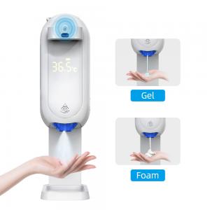 Quality Automatic Sanitizer Gel Dispenser Floor Stand / Liquid Soap Dispenser wholesale