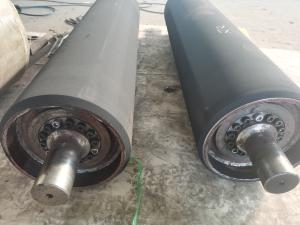 China Oil Resistant 15mm Magnetic Head Pulley Belt Conveyor For Stone Mining Roller on sale
