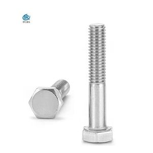 China Stainless Steel Hexagon Head Bolts Half Thread DIN931 / M10 on sale