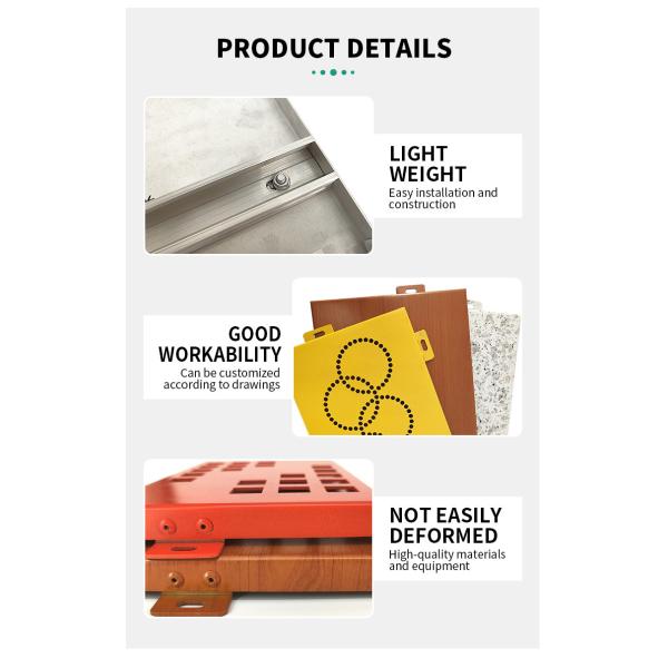 5mm Fireproof Frame Facade Aluminum Veneer Sheets Insulated Aluminum Roof Panels