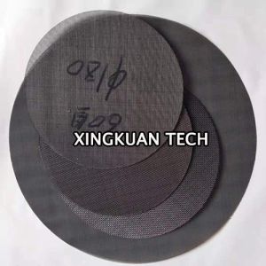 Black Wire Cloth Extruder Wire Mesh For PET PS Sheet Extruder