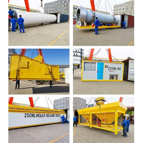 Highway Construction 120TPH Mobile Asphalt Mixing Plant