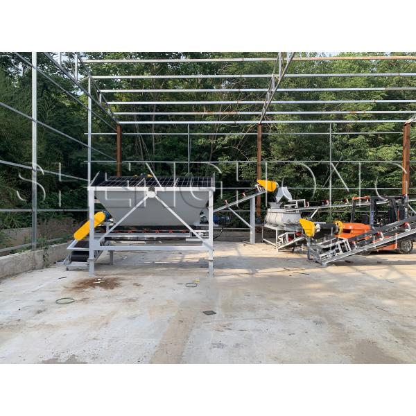 Organic Fertilizer Production Line for Cow Dung 3000-5000t Year