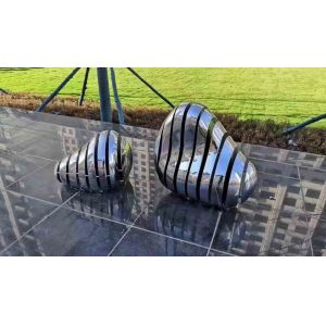 Quality Outdoor SS316L Contemporary Metal Garden Sculpture wholesale