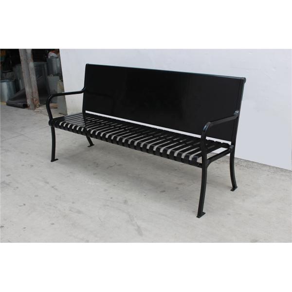 Decorative Advertising Customized Outdoor Furniture Bench For Public Garden Street