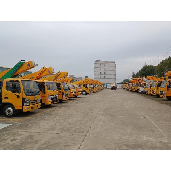 Hubei China Runli Dongfeng Hot-sale 4*2 15~30m Straight Telescopic Boom Lift Truck with Basket