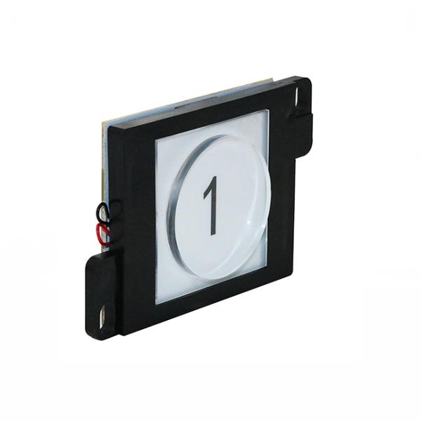 Round Touchless Push Custom Elevator Buttons Acrylic Red Blue White Light For LOP
