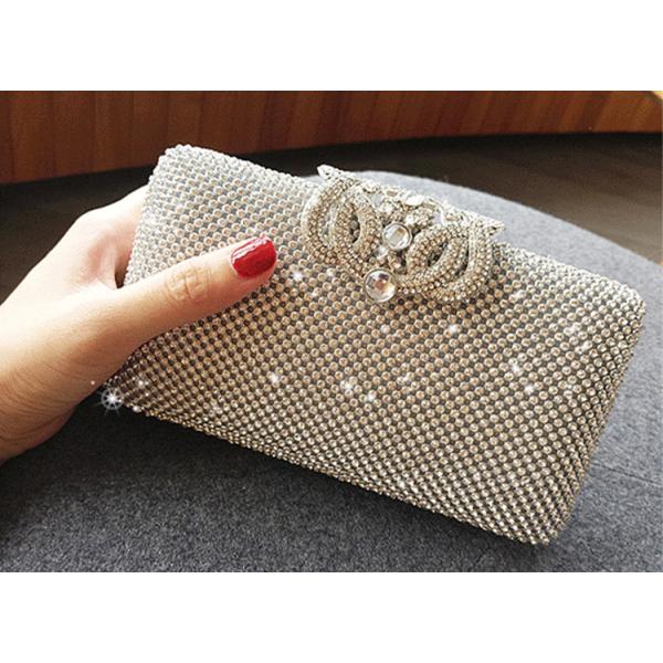 New bride's wedding bag diamond lady versatile banquet clutch evening dress bags