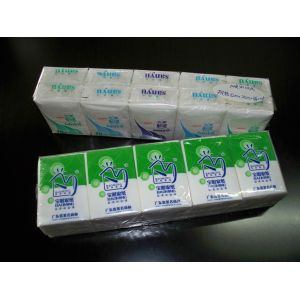 Quality Travel / Office / Hotel Paper Handkerchief Tissue 3 Ply 205*200mm wholesale