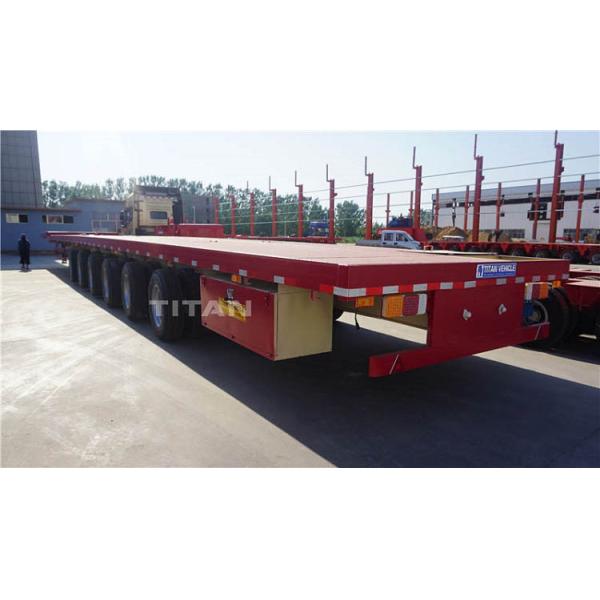 62m Telescopic Trailer Extendable Semi Trailer for Windmill Blade Transportation