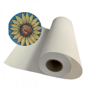 Quality Blank Inkjet Printed Polyester Canvas Roll 24 36 With Eco Solvent Inks wholesale