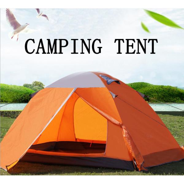 2 Doors Double Layer 1-2 Person Fashional Backpacking and Camping Tent(HT6085)
