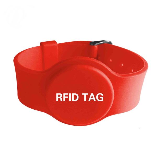 Colorful Silicone RFID NFC Wristband With Cashless Payments , RFID Bracelet For Events