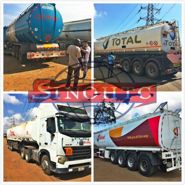 50m3 Diesel Tank Semi Trailer Fitted Vapor Recovery 5 / More Compartment