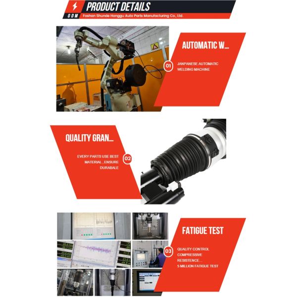 Airmatic 4Matic W221 Rear Air Suspension Shocks Absorber For Mercedes Benz Right Rear 2213205613 Suspension Absorbers