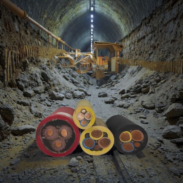 Flexible Durable Stranded Copper Mining Cable for Coal Mining Shearer with EPR Insulation