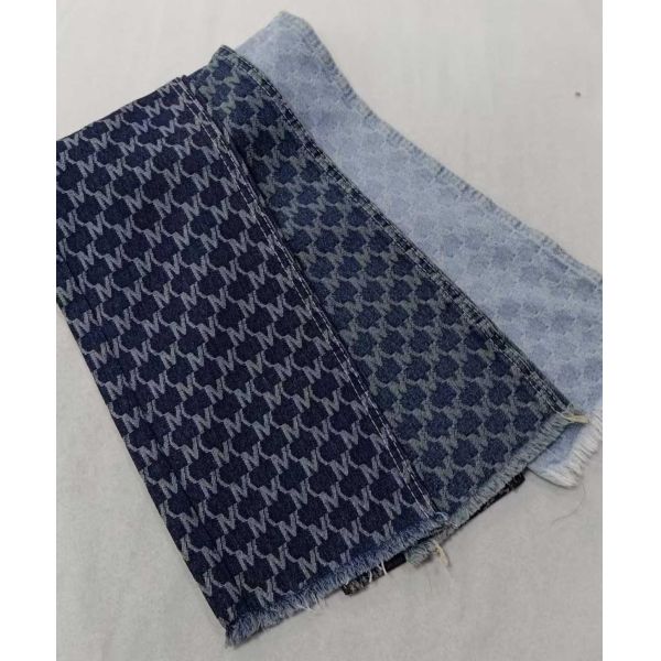 Beautiful pattern Heavy weight Dark blue with full width 180cm /10x7 Denim fabric for jeans