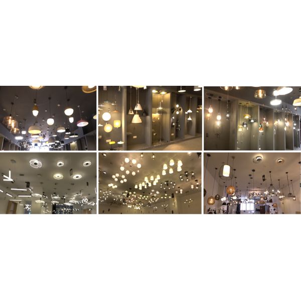 Luxury Post-Modern Light White Sand Handmade Glass Room Simple Atmosphere American Chandelier