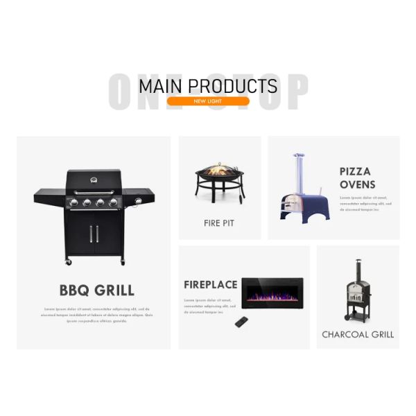 Stainless Steel 304/201 Camping BBQ Grill Portable Folding Charcoal for Hiking Picnic