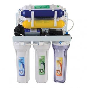 China 50GPD 8 Stage Water Filtration System , RO Drinking Water System 3.2G Water Tank on sale