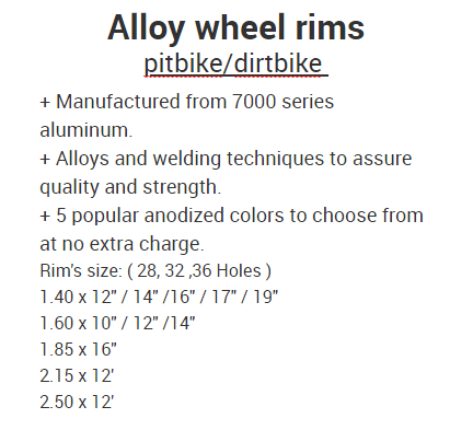 Precision CNC Aluminum Alloy Motorcycle Wheel Hub for CRF150 in Blue