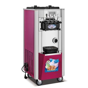 China 50HZ Snack Food Machinery Soft Three Flavor Ice Cream Maker Machine on sale