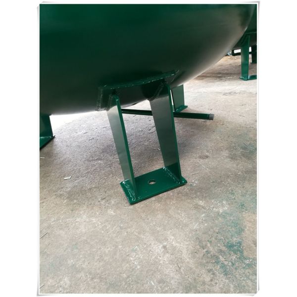 Customized Capacity Vertical Air Receiver Tank , Auxiliary Air Compressor Surge Tank