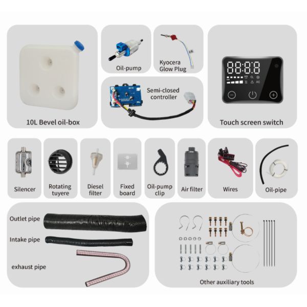 Diesel Power 12V 2KW Truck Parking Heater