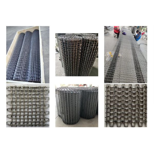 304 Stainless Steel The Bake Oven Conveyor Belt for Baking Oven