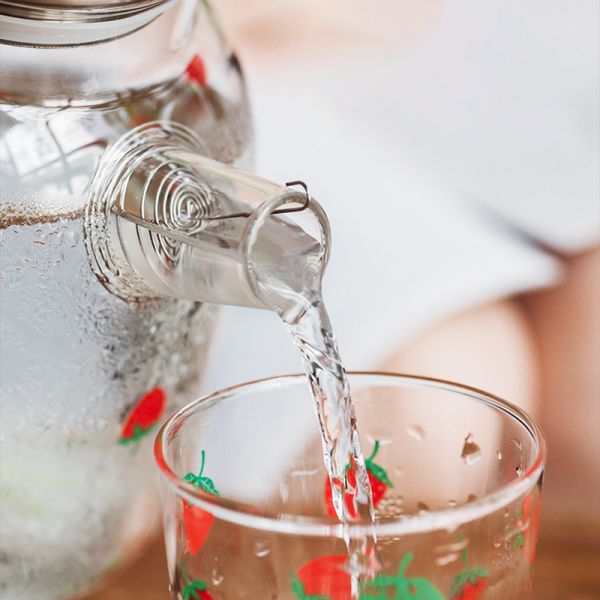 Capacity 1000ml 1600ml Borosilicate Heat Resistant Glass Teapot