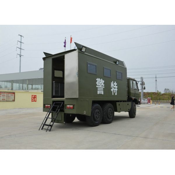 Military Offroad 6x6 Mobile Kitchen Truck For Army / Forces Food Cooking Outdoors