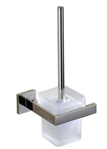 Toilet Brush 83107 -Square Black &Stainless steel 304&Brush&glass & Bathroom Accessories&kitchen,Sanitary Hardware