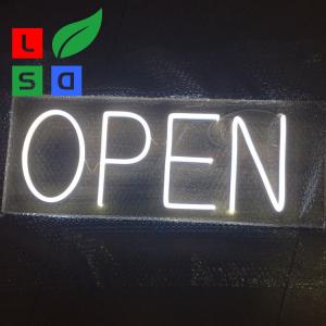 China LED Neon Open Sign IP20 Or IP65 For Shops Bars And Restaurants Custom Neon Sign on sale
