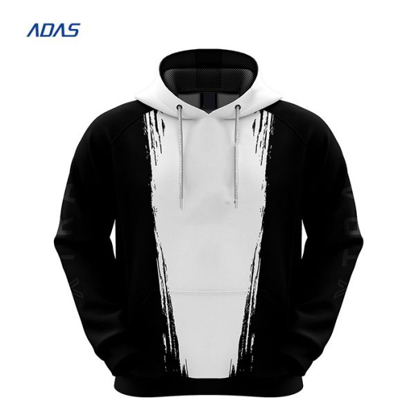 Zipper Up bleached Sublimation Blank Sweatshirts Men's Hoodies 100% Polyester
