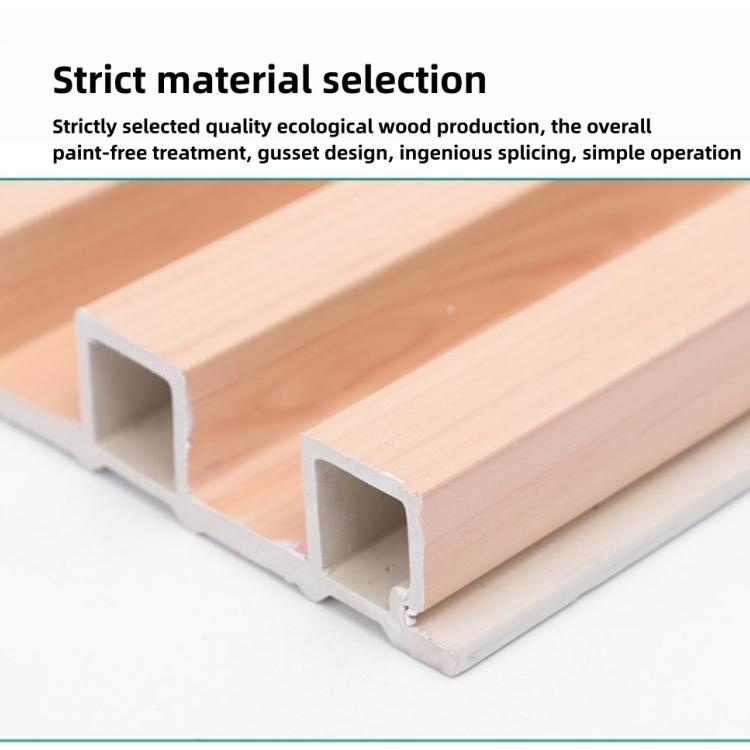 2900*168*20MM WPC Wall Panel Production Line with Efficiently Managing Administration