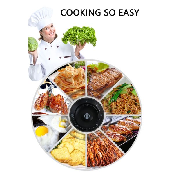 Stainless Steel Electric Flat Pan Griddle Commercial Grade Easy to Clean and Durable