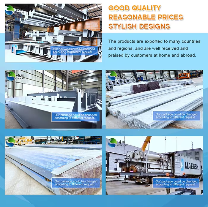 Quick Assembly Steel Structure Building Flexible Warehouse Car Garage